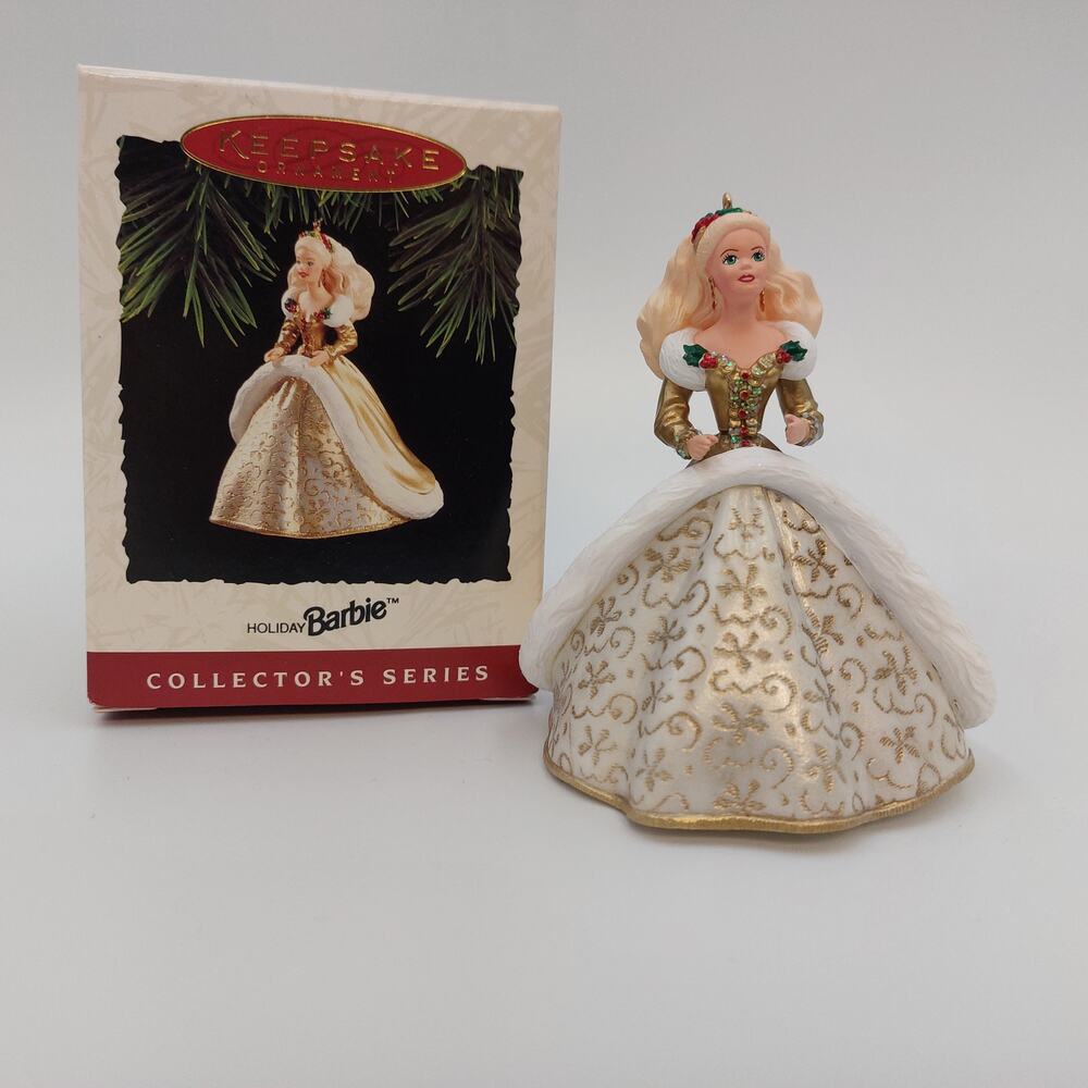 1994 Hallmark Holiday Barbie Ornament Vintage Keepsake 2nd Series